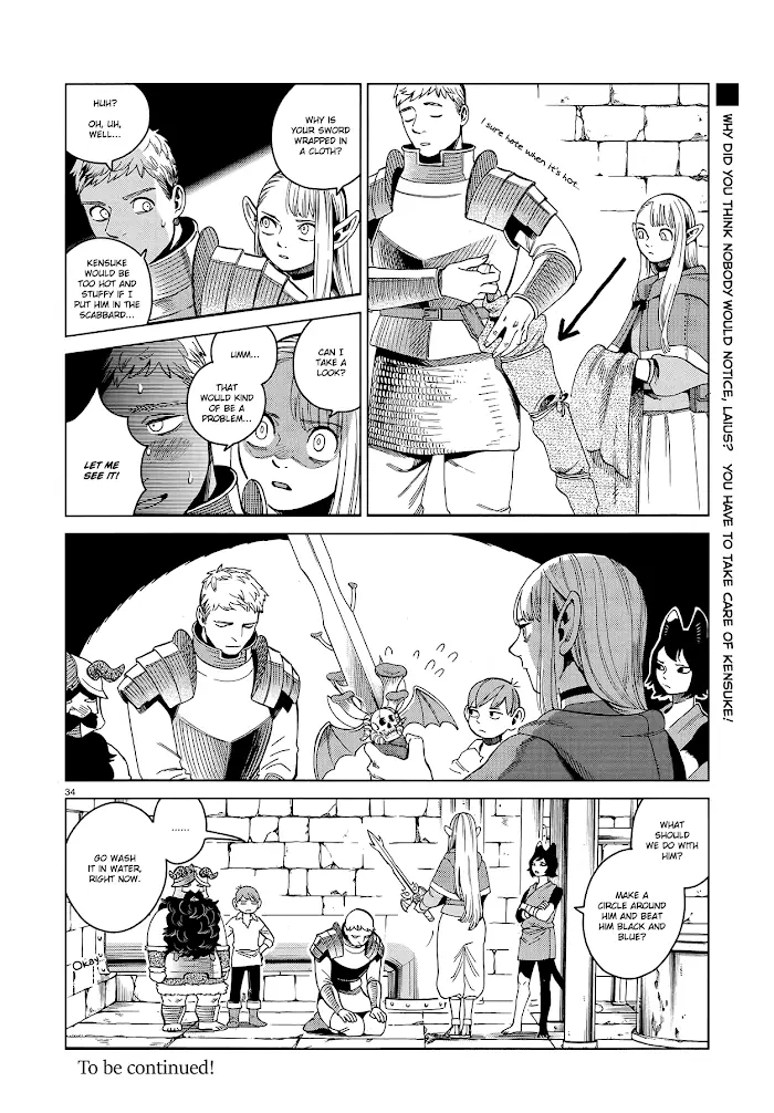 Delicious in Dungeon Chapter 51 image 34_optimized